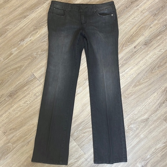 DKNY Rare Vintage Mid Rise Boot Cut Denim Jeans.  Size 10 - Picture 1 of 11